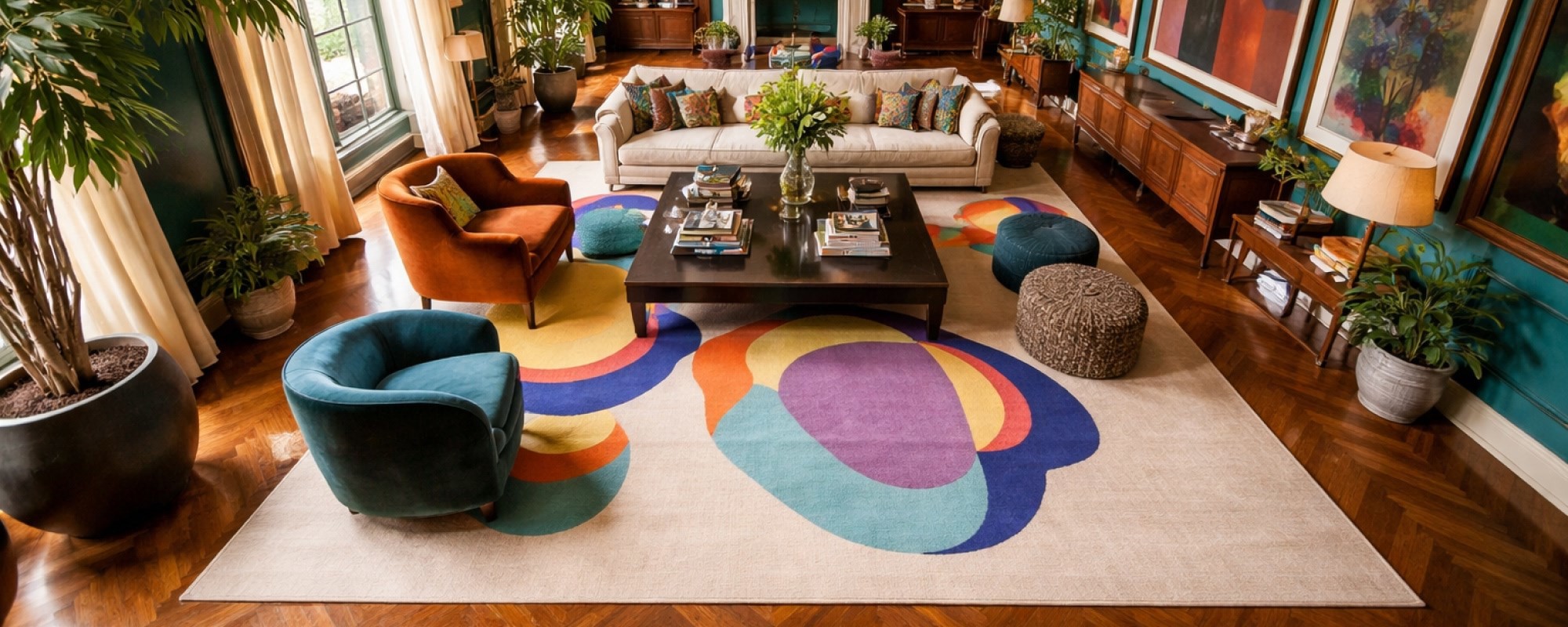 Why Statement Rugs are the New Fine Art for Floors